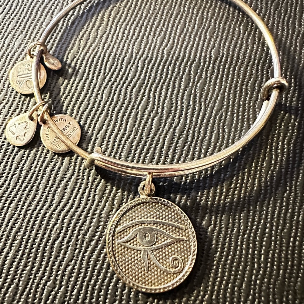 Alex and Ani Evil Eye Charm Bracelet